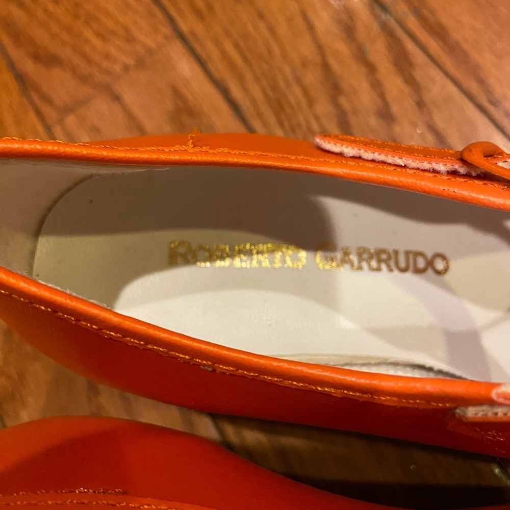 🇪🇸Roberto Garrudo authentic girls flamenco 💃 shoes! Size 12.5, orange. 🇪🇸 - Picture 6 of 6